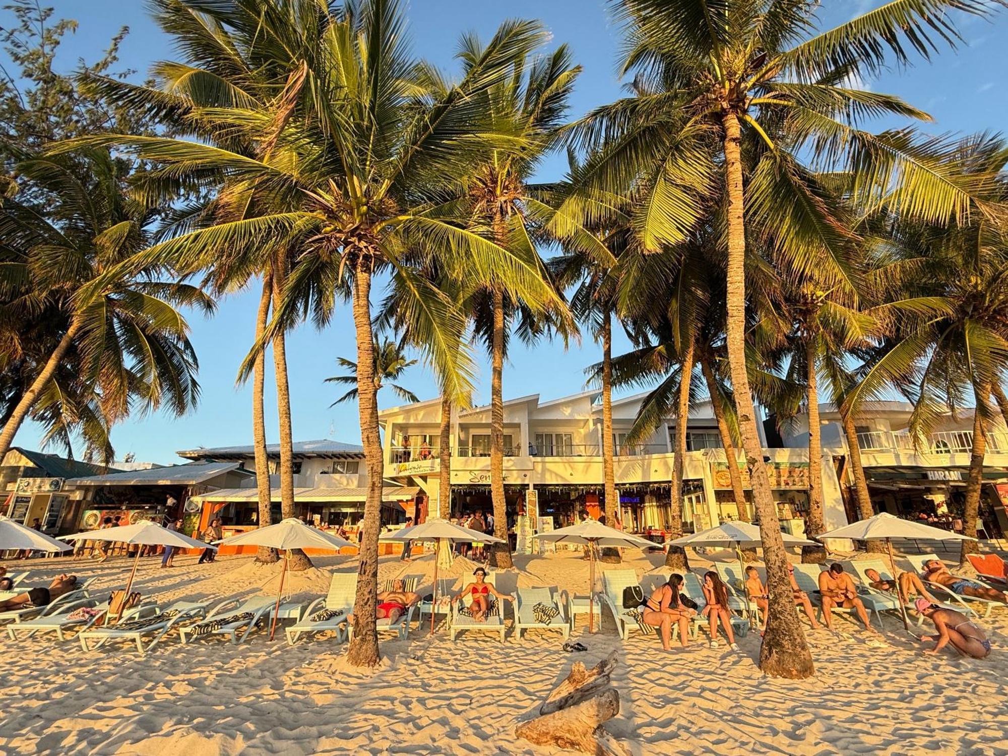 Calypso Beach And Dive Resort Manoc-Manoc Esterno foto