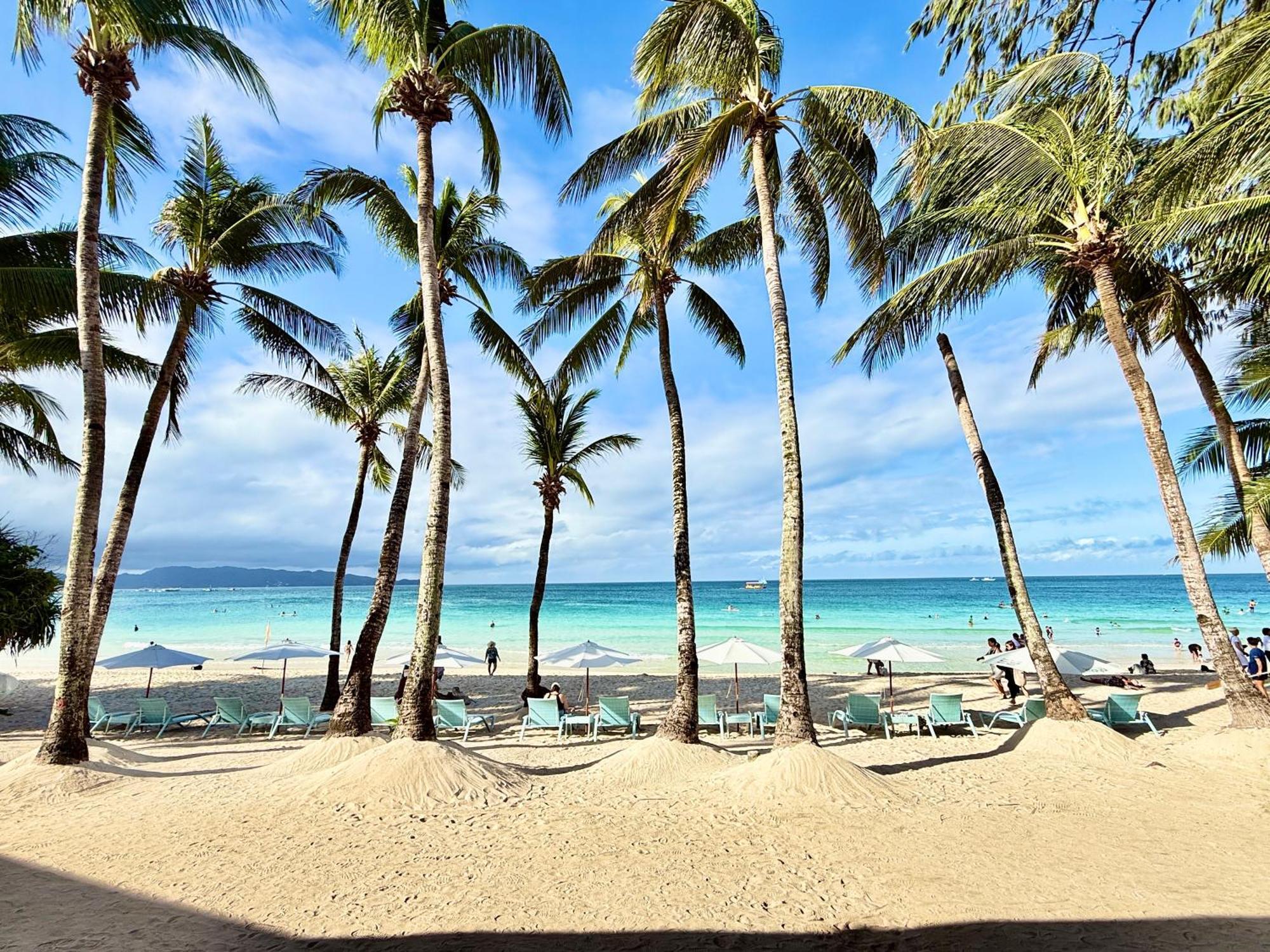 Calypso Beach And Dive Resort Manoc-Manoc Esterno foto
